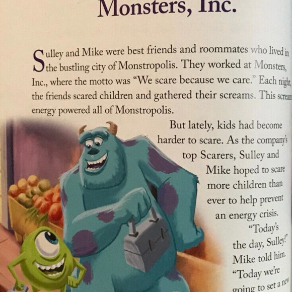 Disney Pixar bedtime stories light & music (HARDCOVER) - Picture 5 of 10